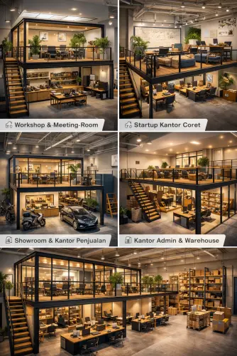 Mezzanine Ruang Kantor di Tanah Abang